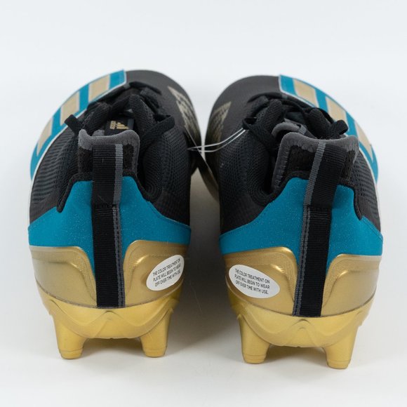 Adidas Adizero Scorch 2 \'Jacksonville Jaguars\' GZ0401 Football Cleats size 12.5 main image 5